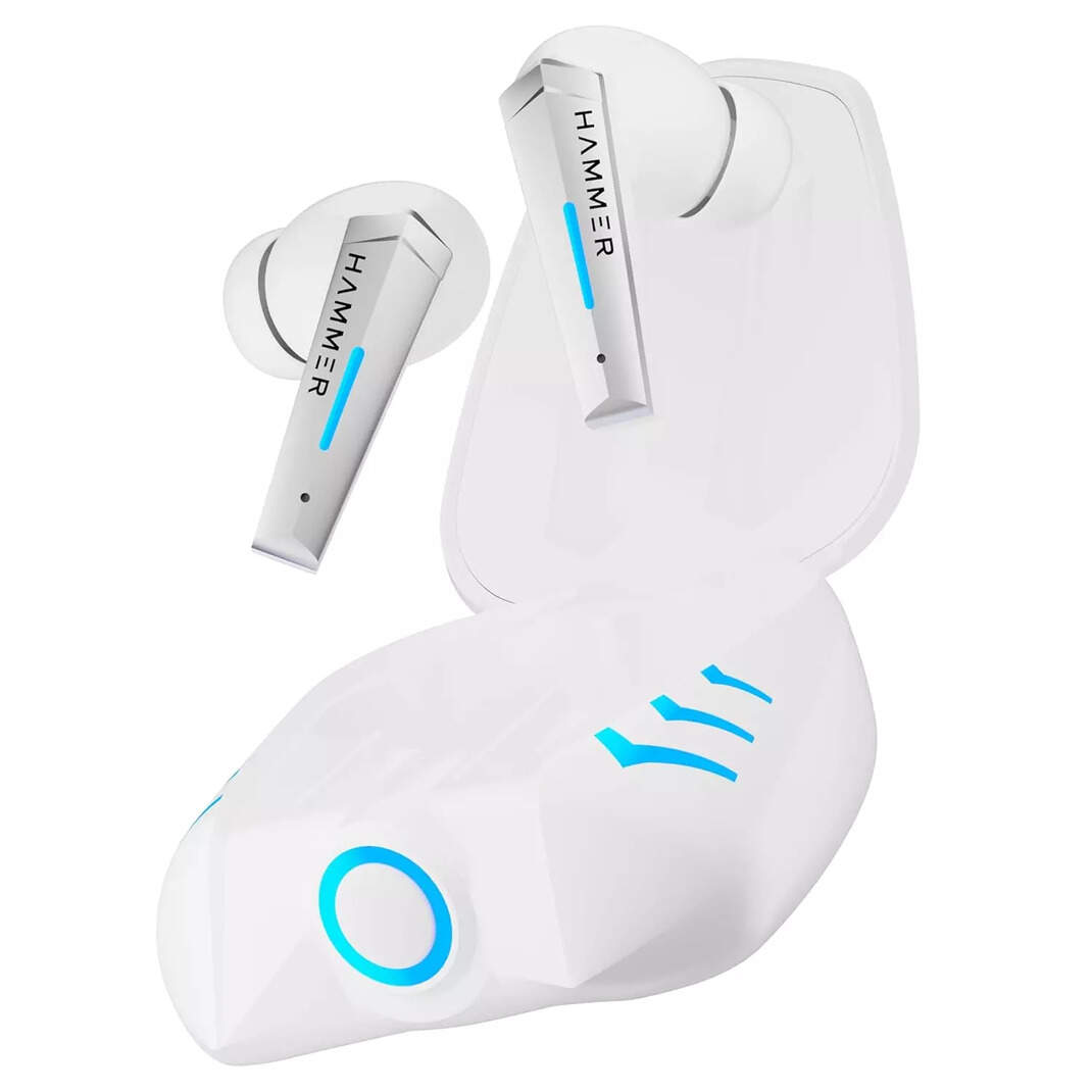 Compare HAMMER Arcade True Wirelss Gaming Earbuds with RGB Lights, 50ms ...