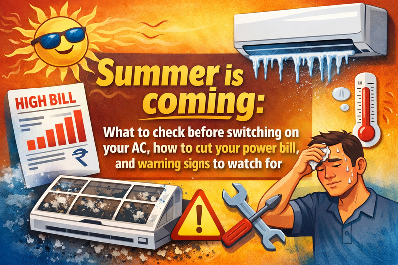 Summer is coming: What to check before switching on your AC, how to cut your power bill, and warning signs to watch for