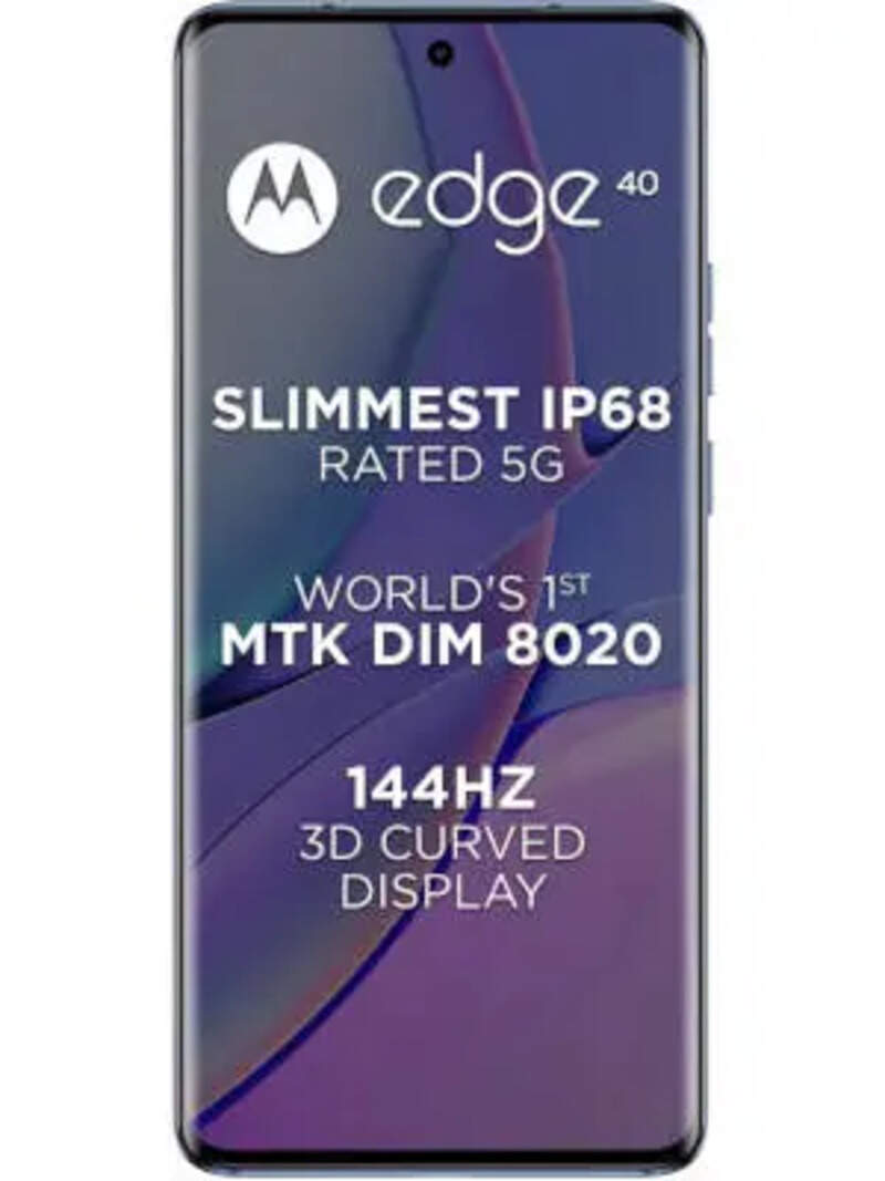 Motorola Edge 40 5G (256 GB Storage, 6.55-inch Display) Price and