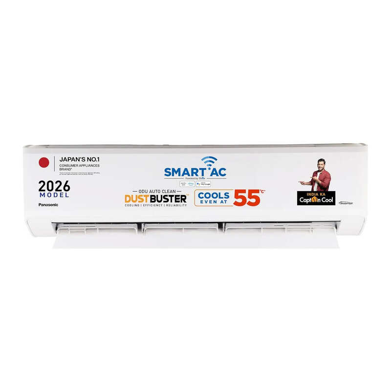 Panasonic 8 in 1 Convertible CS/CU-NU18BKY4WX White ‎1.5 Ton 4