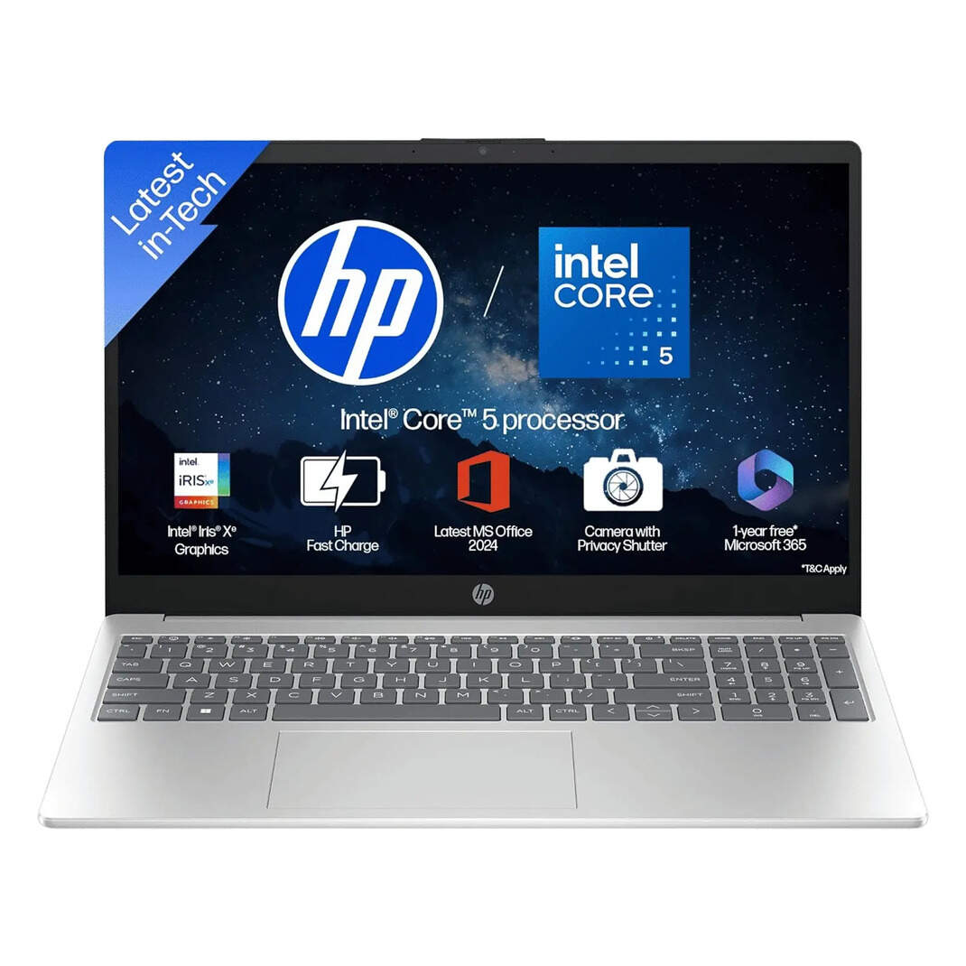 HP 15-hr0124TU Laptop Intel Core 5 120U/24 GB/512 GB SSD/Windows 11 ...