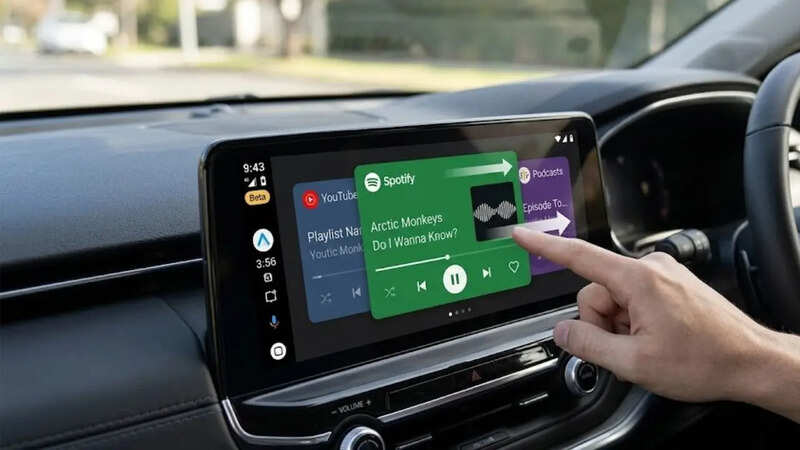Android Auto Beta Adds Swipeable Media Cards For Faster App Switching