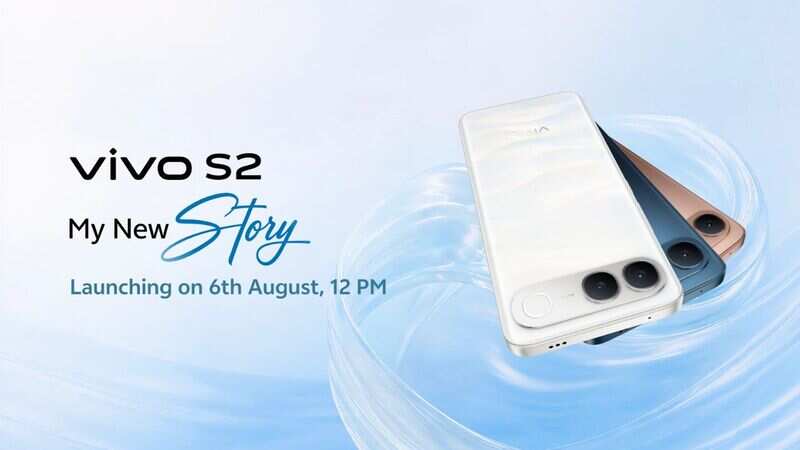Vivo S2 To Launch On August 6 With 7050mAh Battery, Dimensity 7360-Turbo And 4K Video Recording
