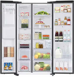 Samsung RS7HCG8543B1 615 Ltr Side-by-Side Refrigerator: Price, Full ...