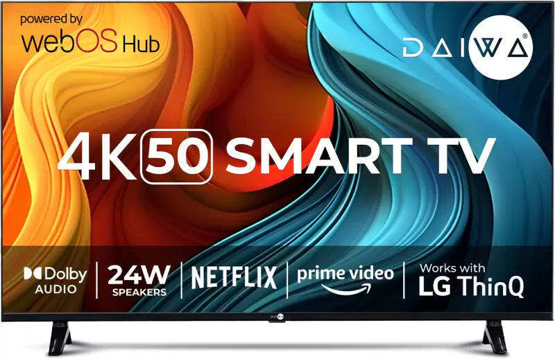Daiwa D50U2WOS 50 inch (127 cm) LED 4K TV Online at Best Prices in