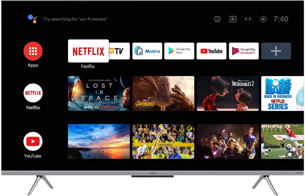 Haier 43P7GT 43 inch (109 cm) LED 4K TV Online at Best Prices in India ...