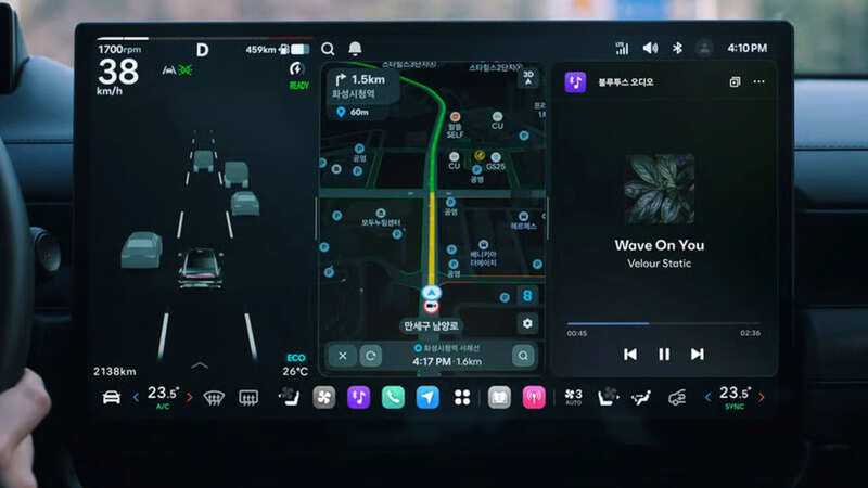 Hyundai's Pleos Connect and Gleo AI Are The Next-Gen Infotainment and AI Agent in Genesis GV90