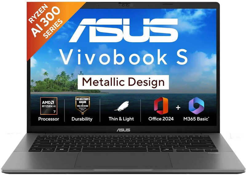 Asus M3407KA-SF049WS Laptop AMD Ryzen AI 7 350/16 GB/1 TB SSD