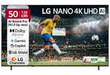 Compare LG NU87 AI 50NU870BPLA 50 inch (127 cm) LED 4K TV vs Xiaomi Mi ...