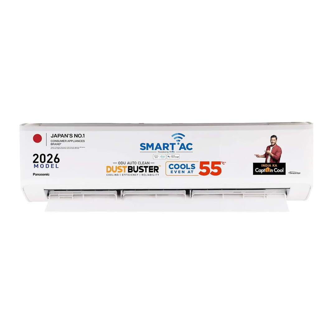 Panasonic CS/CU-NU12BKY5W 1 Ton 5 Star Inverter Air Conditioners AC ...