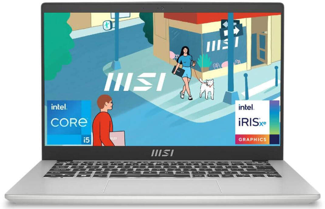 MSI C13M-116IN Laptop Intel Core i5-1334U/16 GB/512 GB SSD/Windows 11 ...