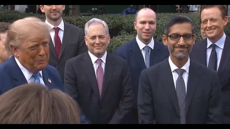 Donald Trump Calls Sundar Pichai a ‘Monster’ at White House: Google CEO ...