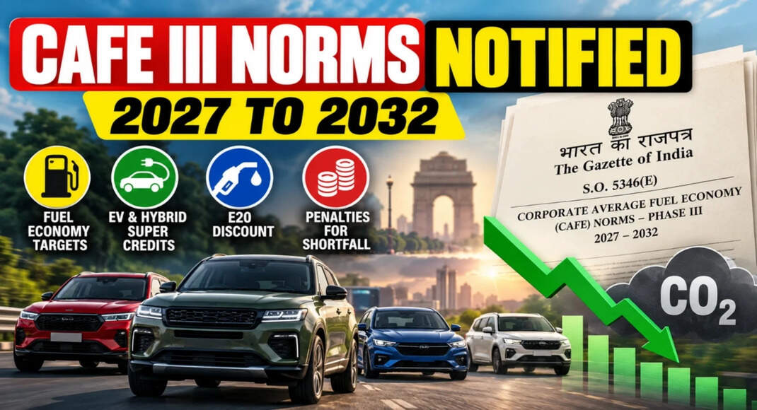 CAFE III Norms Notified: Fuel Economy Targets, EV And Hybrid Super ...