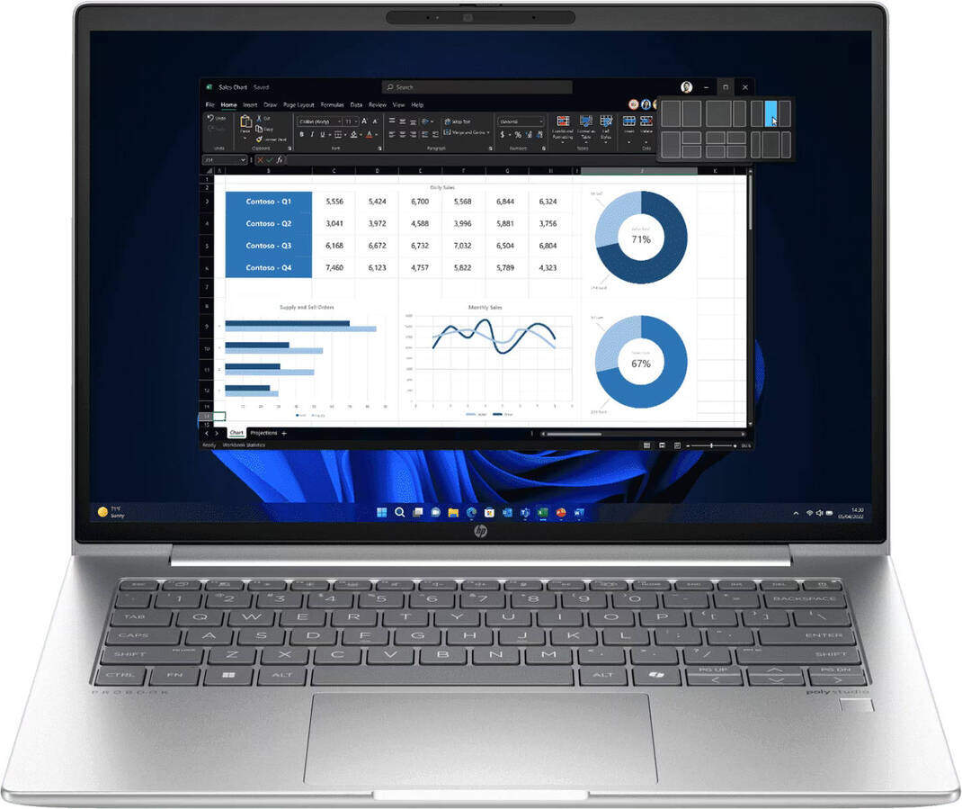 HP (9H232PT) Laptop Intel Core i5-1235U/8 GB/512 GB SSD/Windows 11 ...