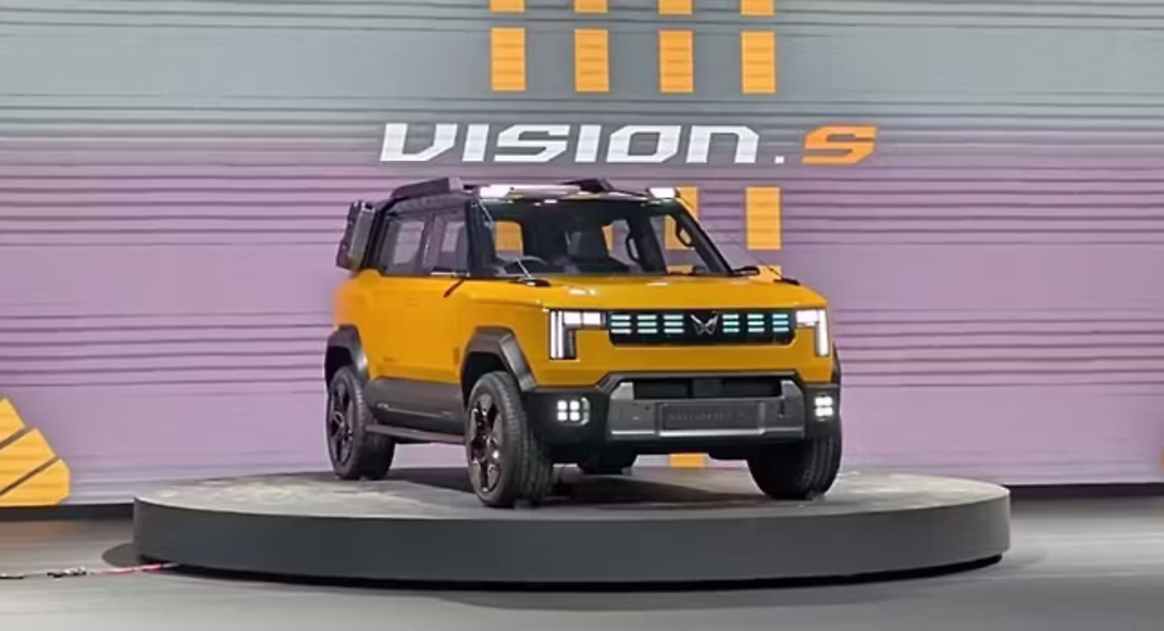 Mahindra Vision S patented in India, launch expected in 2027 | TOI Auto
