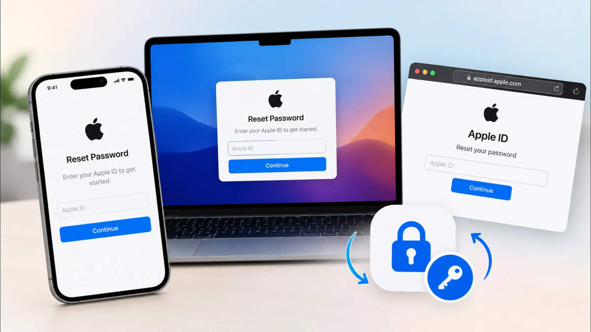 How to Reset Your Apple Account Password on iPhone, Mac & Web