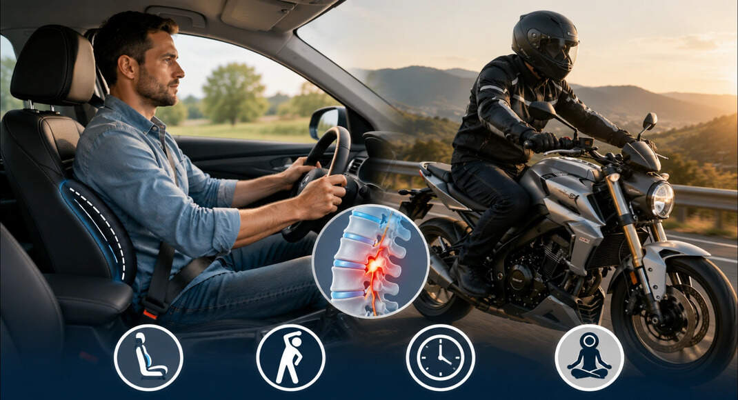 Driving And Riding With A Slipped Disc: Tips To Reduce Back Pain | TOI Auto