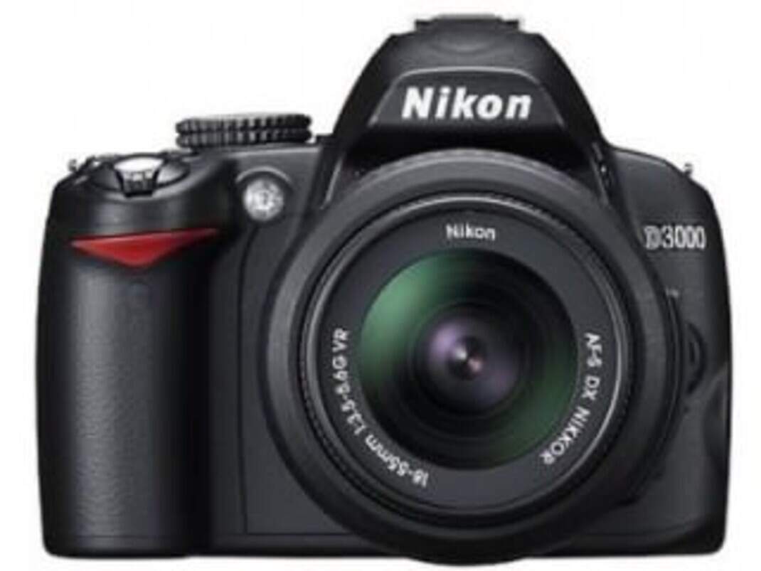 Nikon D3000 (AF-S 18-55 mm VR Kit Lens) Digital SLR Camera: Price