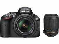 Nikon D5100 (AF-S 18 - 55 mm f/3.5-5.6 VR Kit and AF-S DX VR 55 