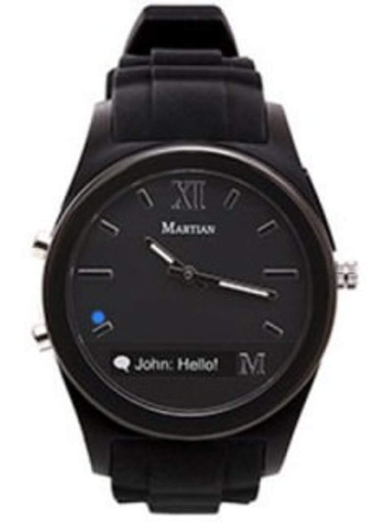 Martian Watch MN200RBR Notifier Smart Watch (Black, Red) : Amazon.in:  Electronics