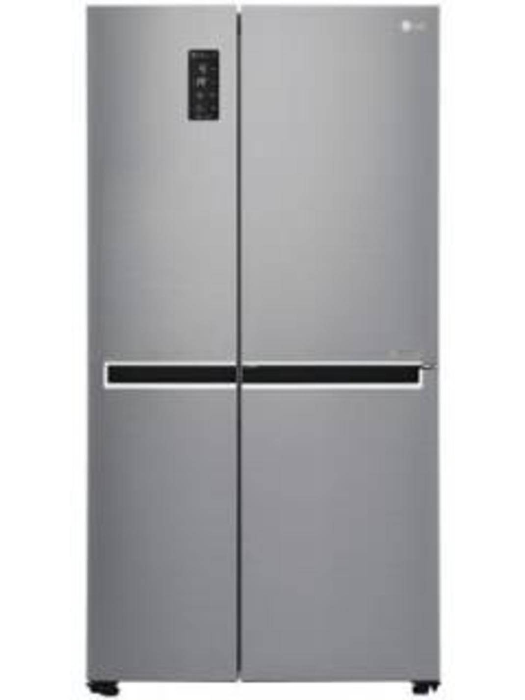 Compare LG GCB247SLUV 687 Ltr SidebySide Refrigerator vs Samsung