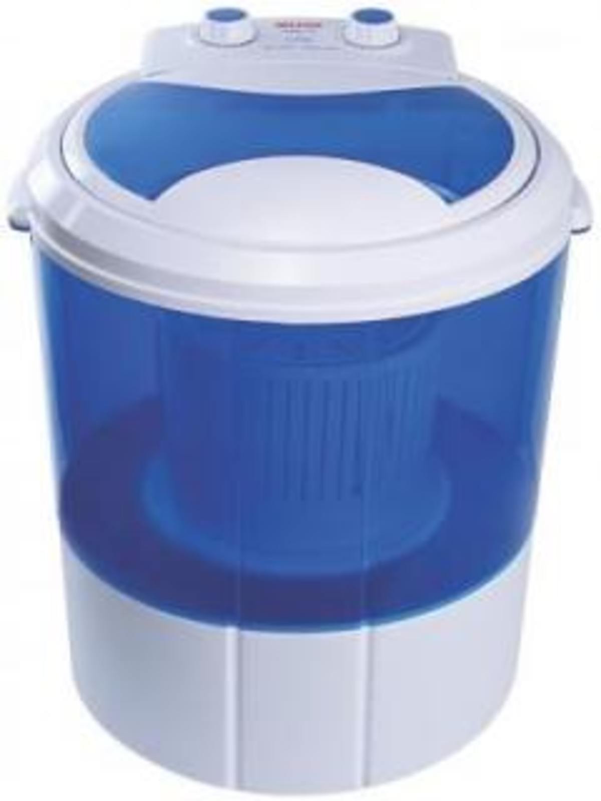 ZENY MINI Portable Single Bucket Wash Machine Washing Drying In Washer