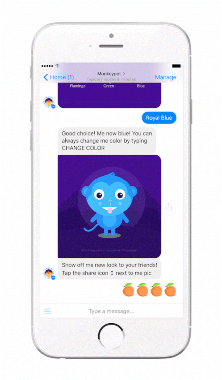Yahoo rolls out new features for Pet Monkey Messenger bot Yahoo rolls out new features for Pet Monkey Messenger bot