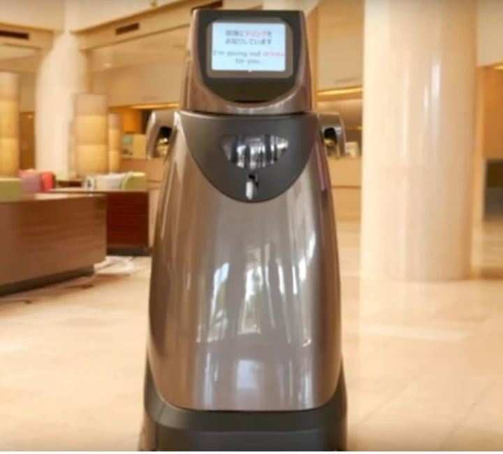 Panasonic robots take temp jobs at airport and hotel