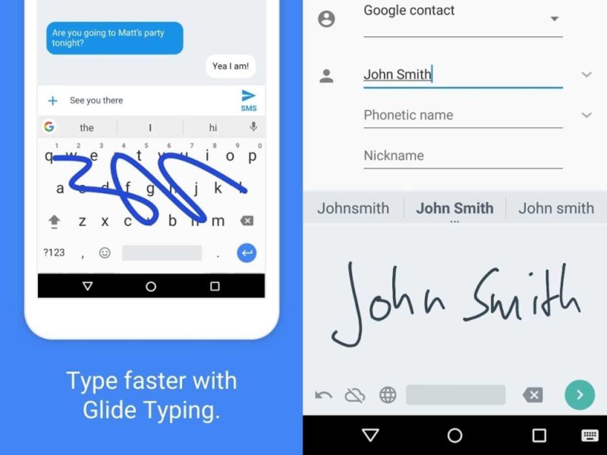 gboard handwriting support download