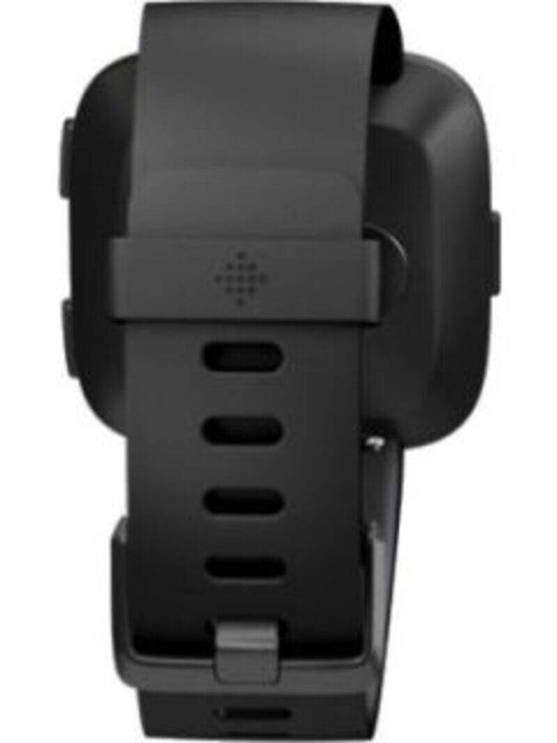 fitbit versa smartwatch black