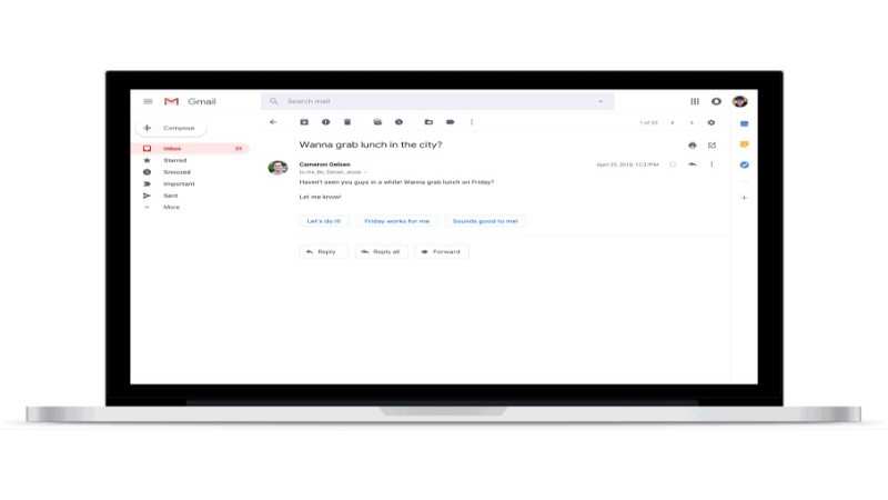 Gmail nouveau look