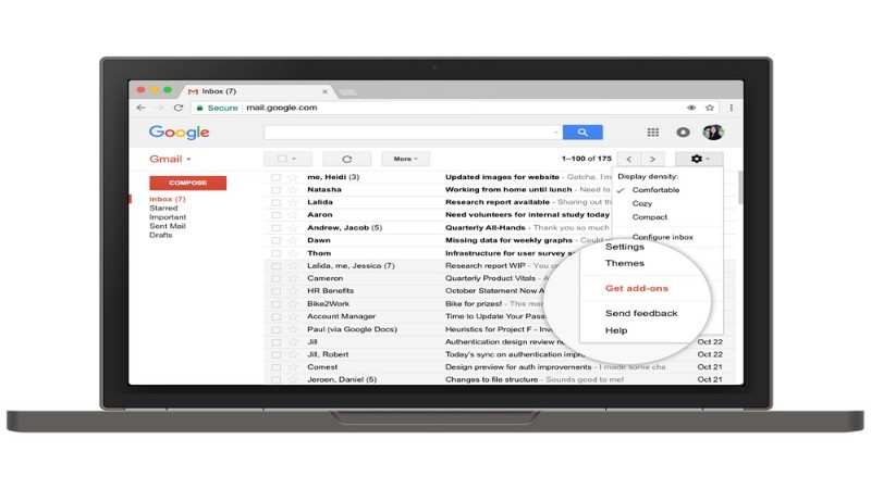 Gmail nouveau look