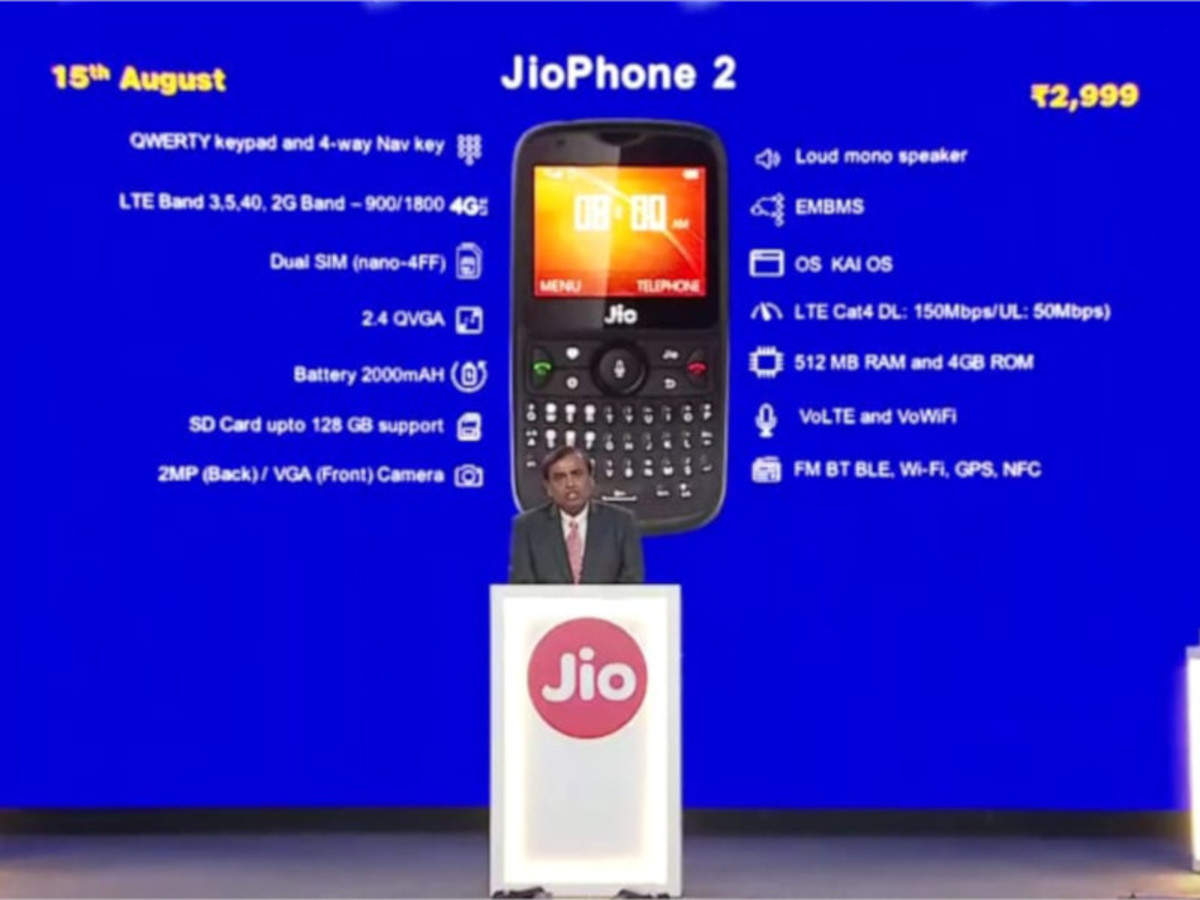 jio phone 2 16gb ram