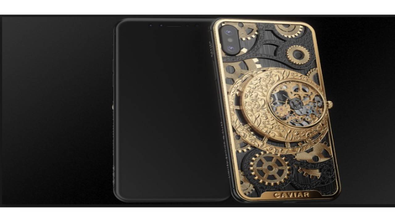 Caviar $70,000 USD Gold-Encrusted iPhone 11 Pro