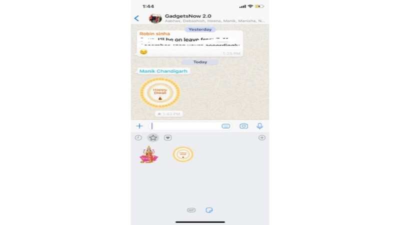 Here is how to get WhatsApp Diwali stickers: Step by step guide