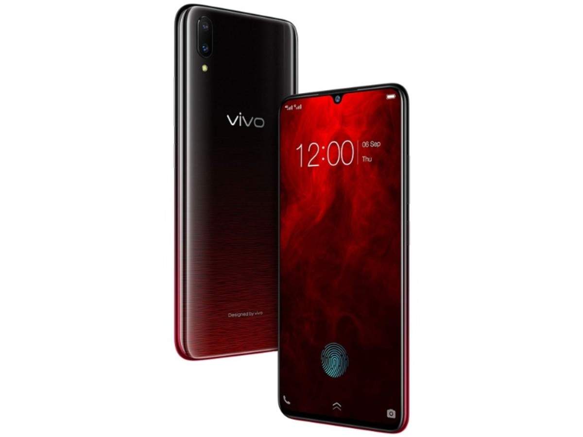 vivo v11 pro red black