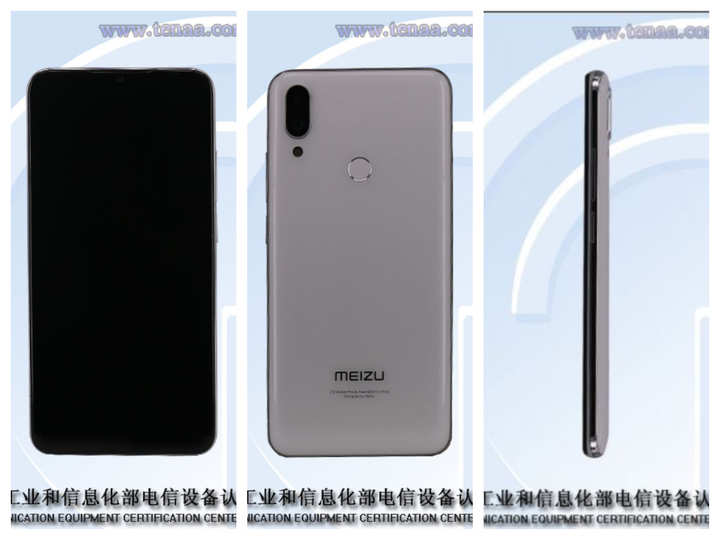 Meizu Note 9 photos and specifications listed on TENAA