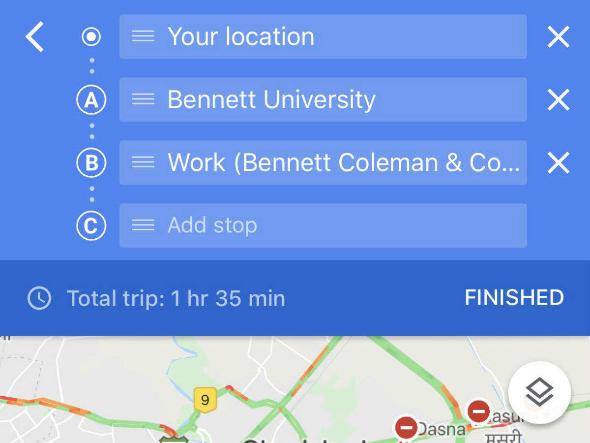 Map Out Multiple Locations How To Put Multiple Locations In Google Maps: How To Add Multiple Stops In  A Single Trip In Google Maps