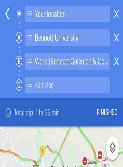 How to add multiple trips maps | Benkens.blog