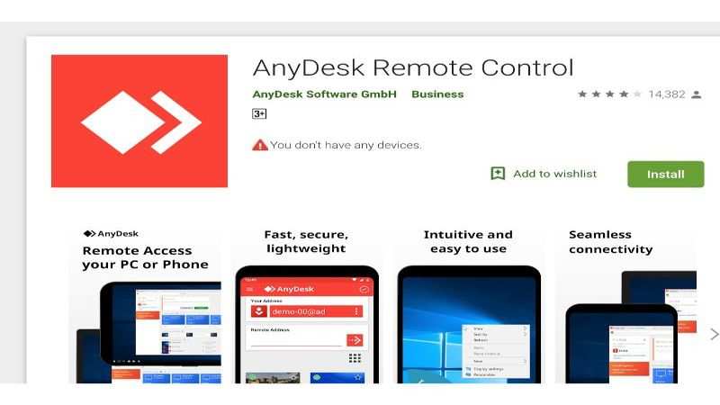 anydesk for playstore