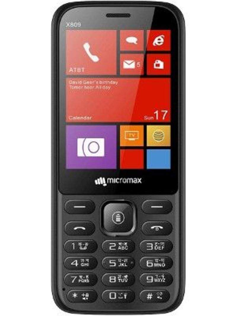 micromax x809 features