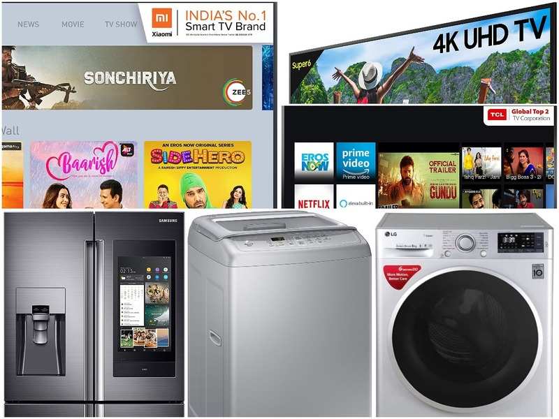 Amazon sale: TVs, ACs, washing machines at maximum discounts