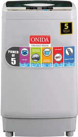 Onida 6.2 Kg Fully Automatic Top Load Washing Machine Grey (T62CGN / CRYSTAL 62)