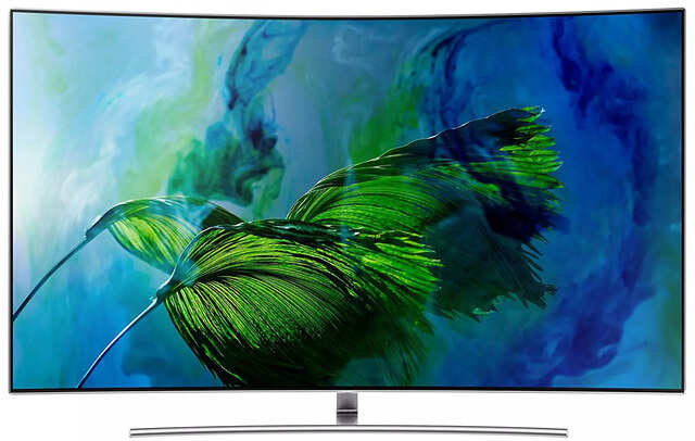 Samsung 138 Cm 55 Inches Qa55q8c Qled Curved Smart Tv Ultra Hd Online At Best Prices In India 7th Oct 2021 At Gadgets Now