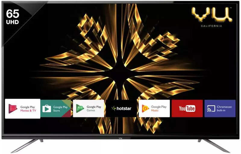 Vu Premium Android 138cm (55 Inch) Ultra HD (4K) LED Smart, 42 OFF
