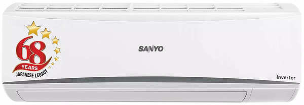 Sanyo 1 Ton 3 Star Inverter Split AC (Copper, SI/SO-10T3SCIA, White ...