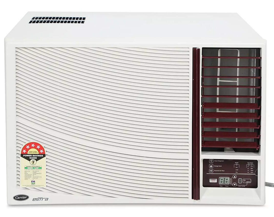 Compare Carrier 1.5 Ton 5 Star Window AC (Copper, 18K Estra Wrac, White ...