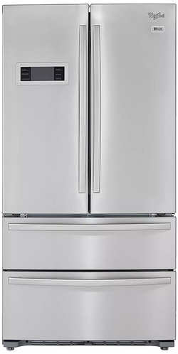 Whirlpool 570 L Inverter Frost-Free Multi-Door Refrigerator (702 French Door, Bottom Freezer, Stainless Steel)