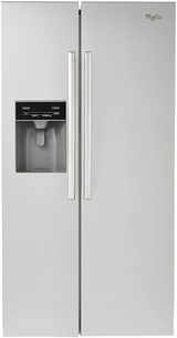Whirlpool 568 L Frost-Free Side-by-Side Refrigerator (SBS 600, Steel)