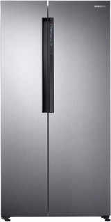 Samsung 674 L Frost Free Side by Side Refrigerator ( RS62K6007S8/TL, Elegant Inox, Inverter Compressor)